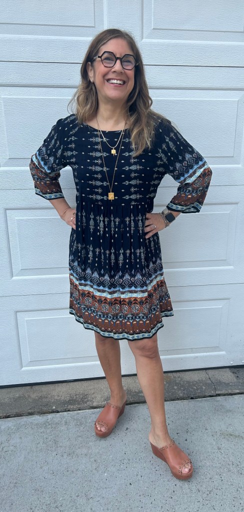 Day 127 of the Style Challenge and the comfy look feels a little Boho to me!